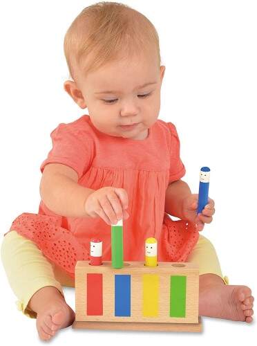 Conejitos saltarínes, juegos y juguetes para bebés desde 9 meses 